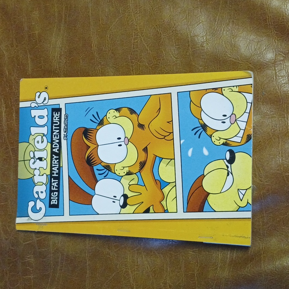 Garfield's Big Fat Hairy Adventure comic book